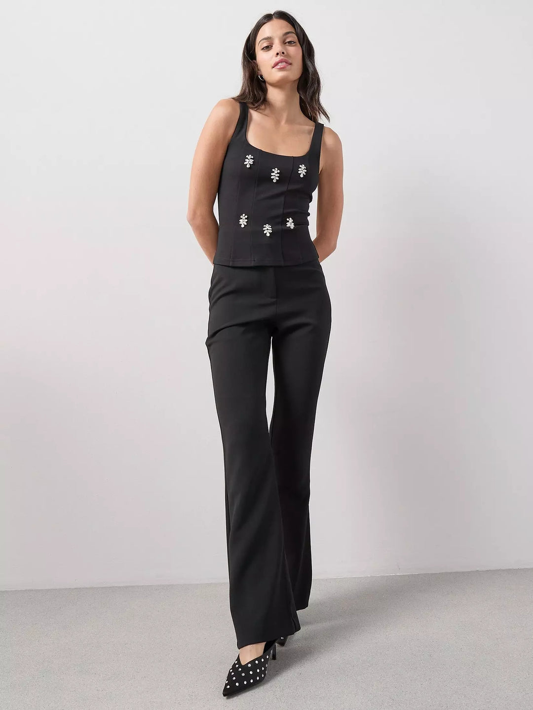 Top THE VERY COLLECTION, negru