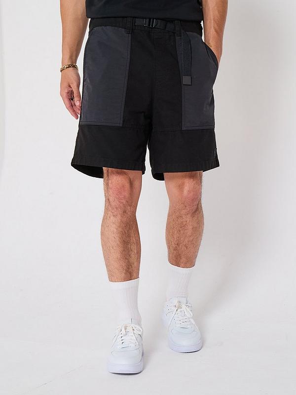 Pantaloni scurți HUGO, negru