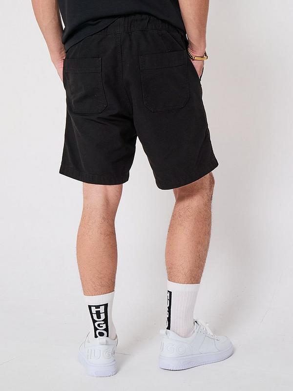 Pantaloni scurți HUGO, negru