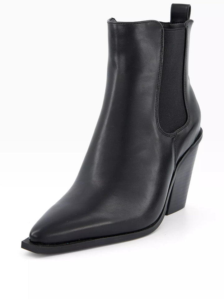 Botine THE VERY COLLECTION, negru