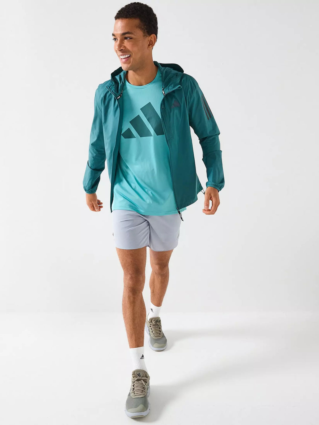 Pantaloni scurți ADIDAS, gri