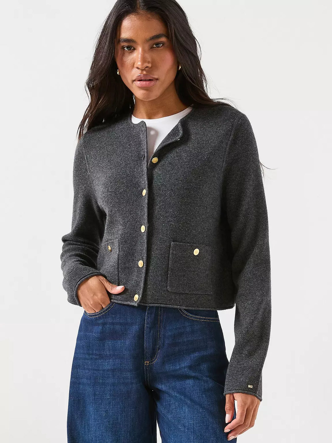 Pulóver TOMMY HILFIGER, szürke