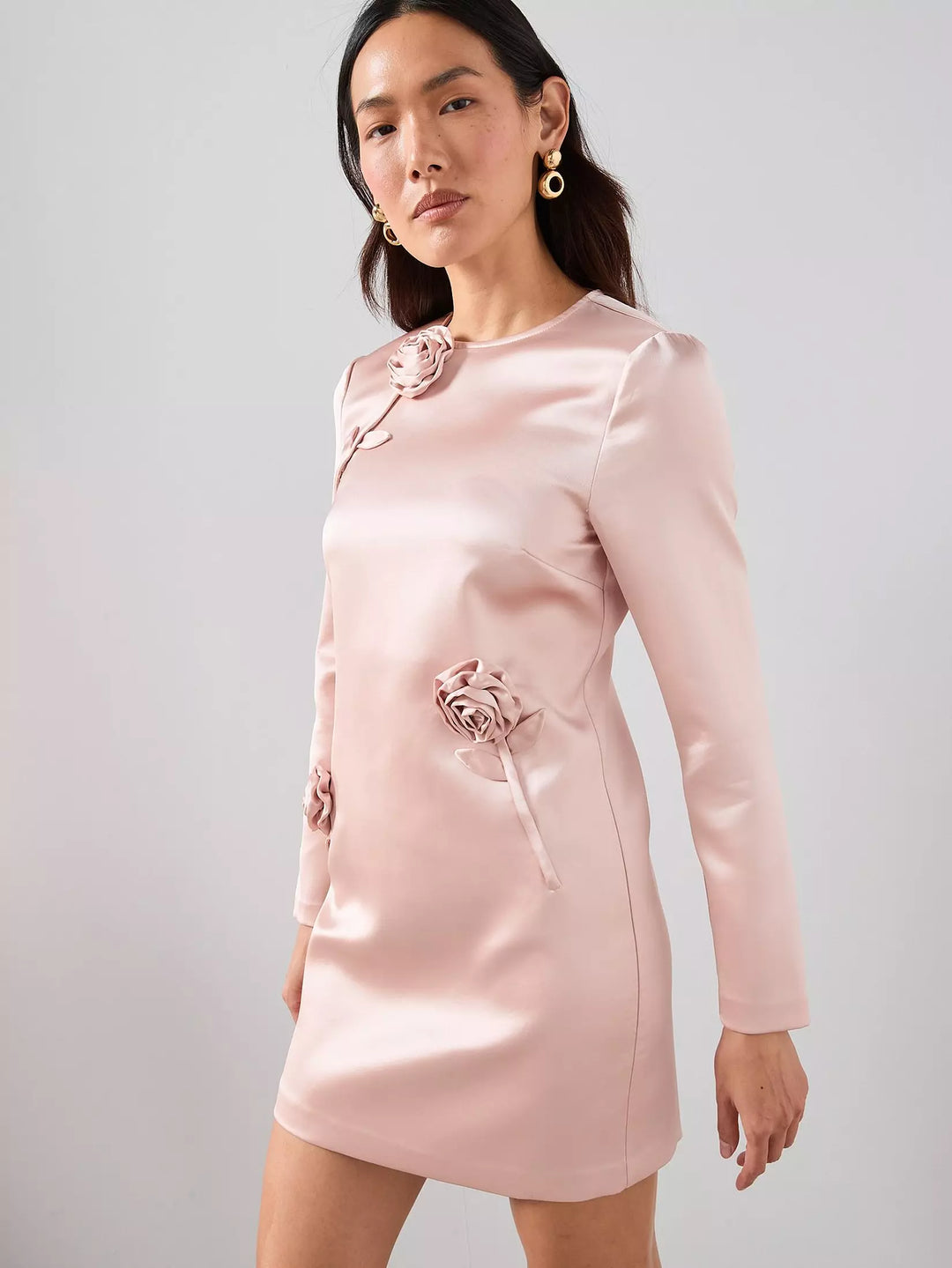 Rochie mini THE VERY COLLECTION, roz