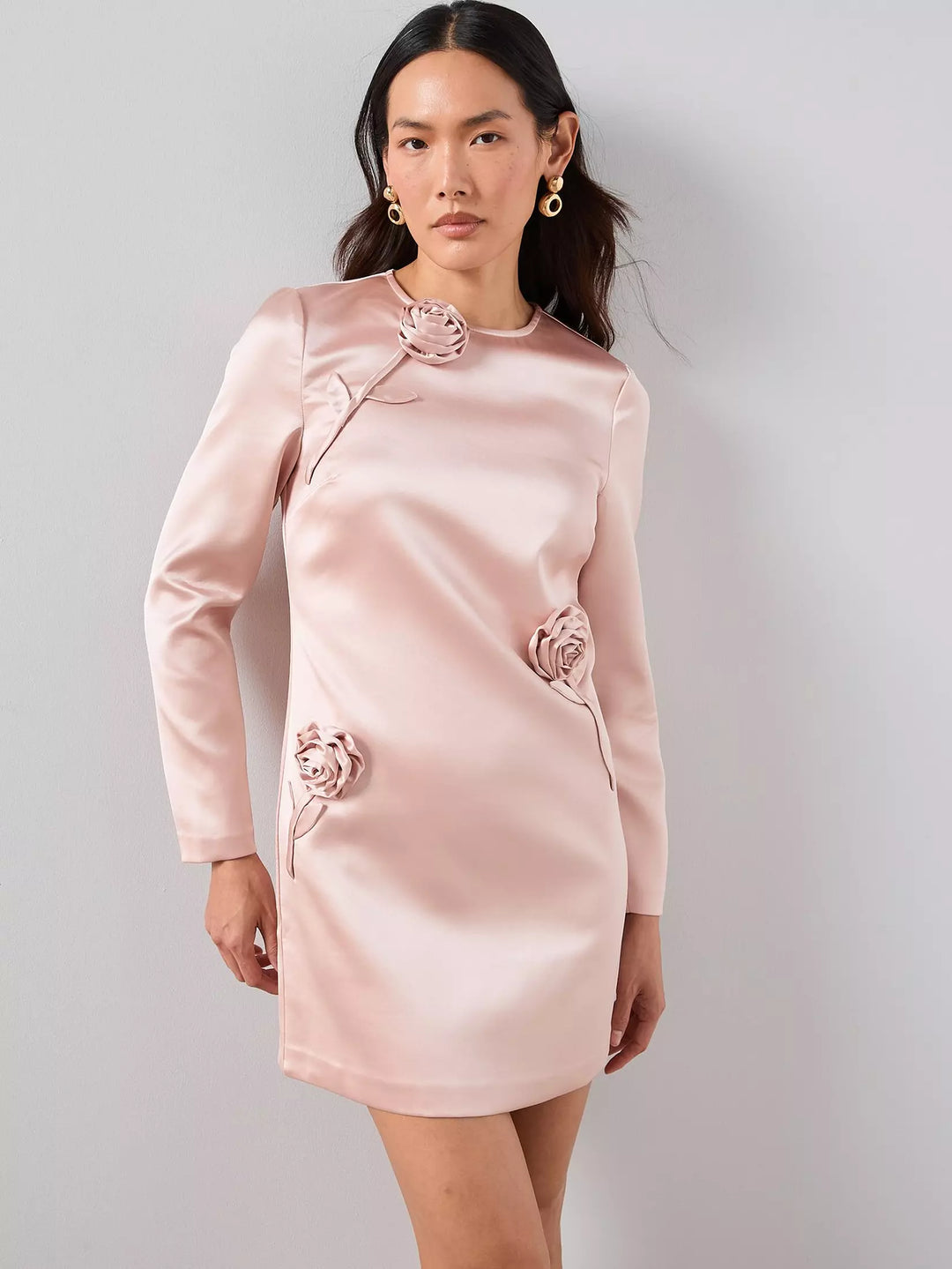 Rochie mini THE VERY COLLECTION, roz