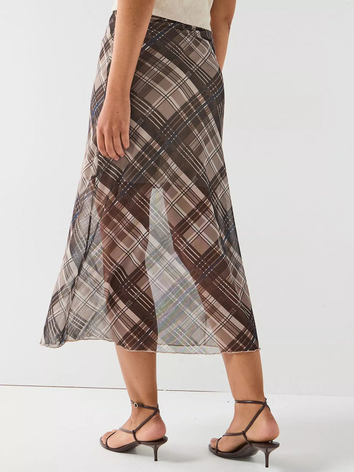 Fustă maxi ONLY, mix culori