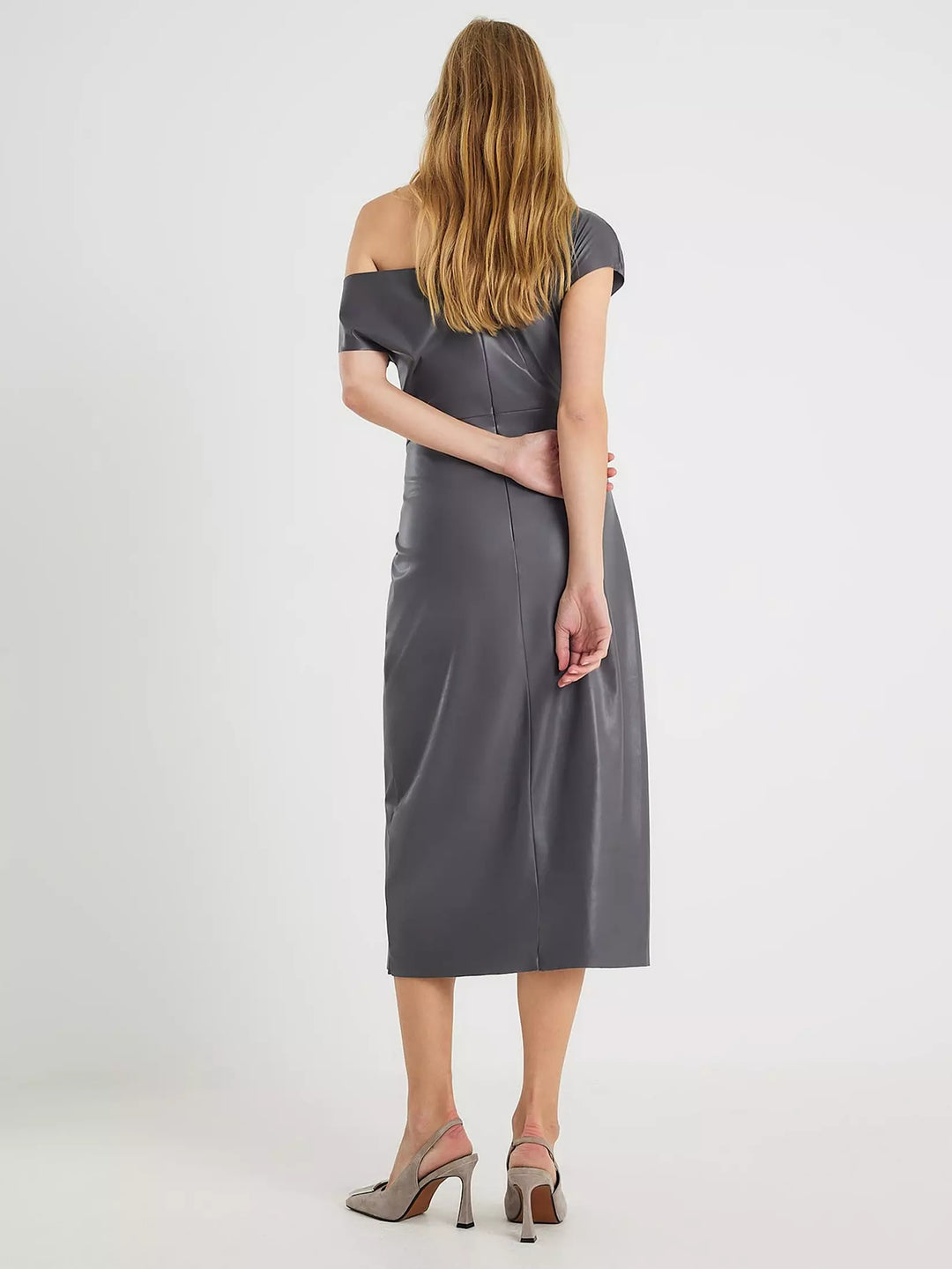 Rochie midi RIVER ISLAND, gri