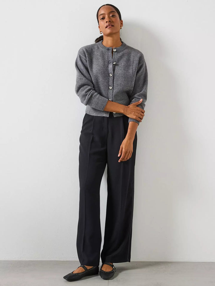 Cardigan MANGO, gri