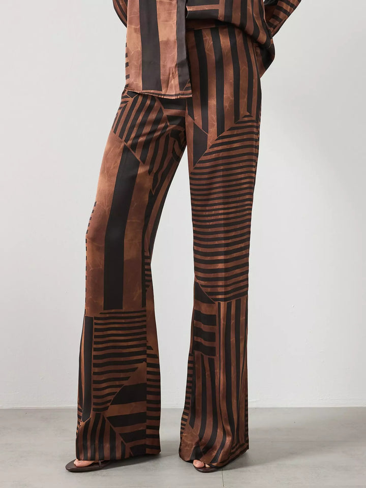Pantaloni MANGO, mix culori