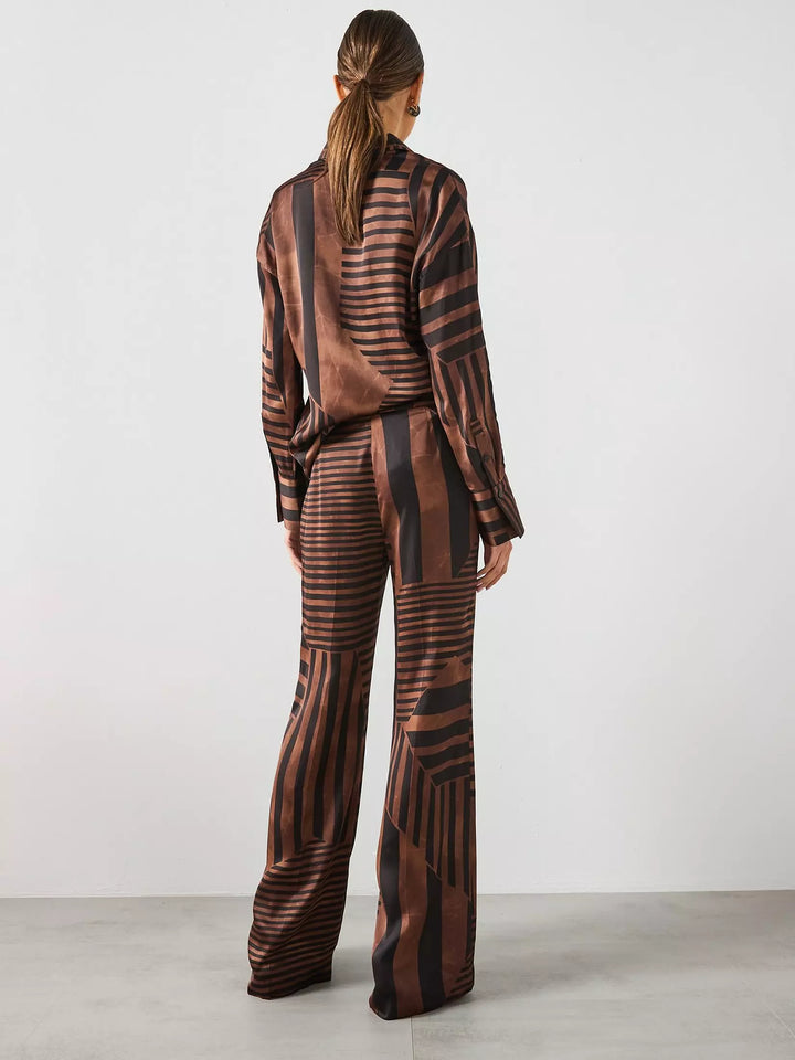 Pantaloni MANGO, mix culori