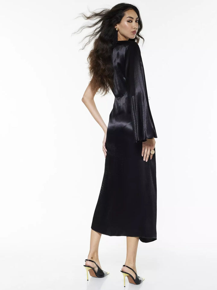 Rochie maxi RIVER ISLAND, negru