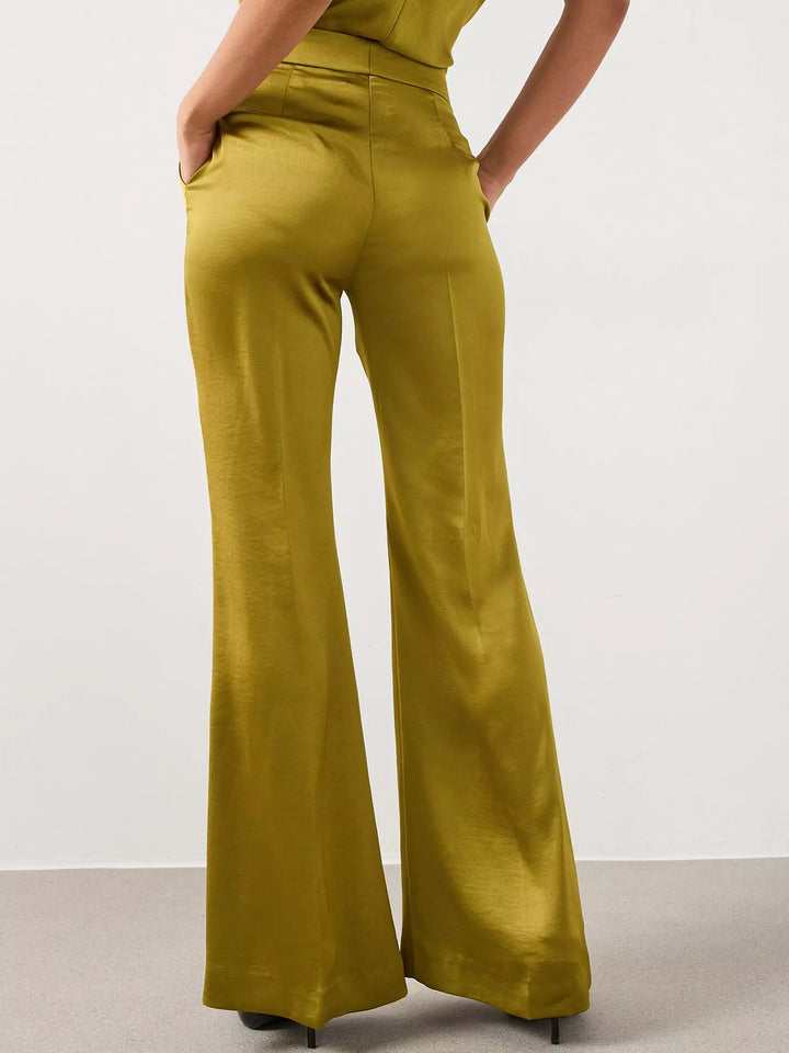 Nadrág MANGO, khaki
