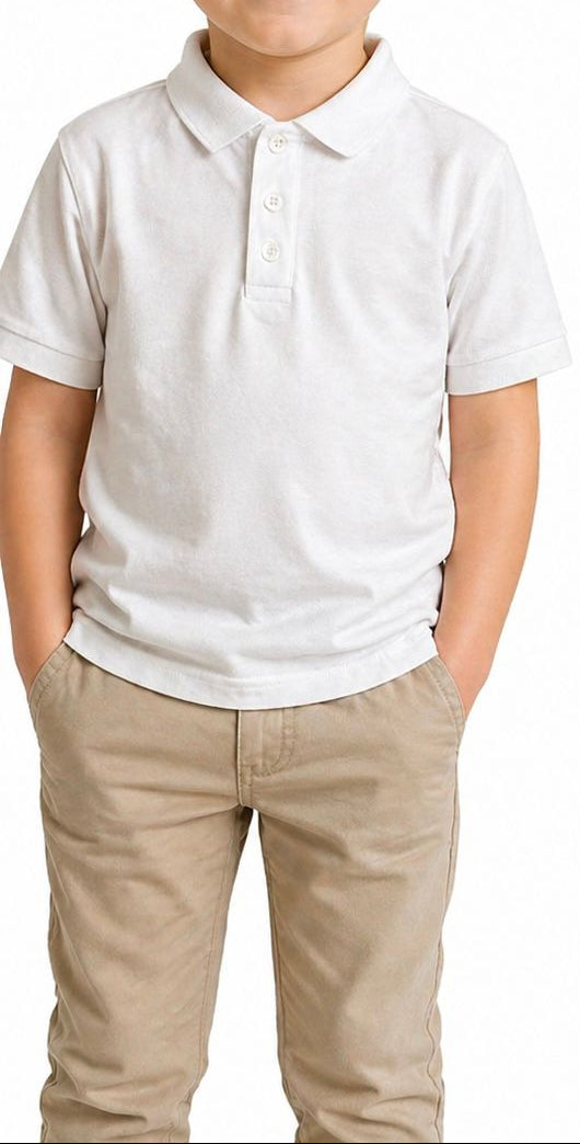 Tricou V BY VERY, alb