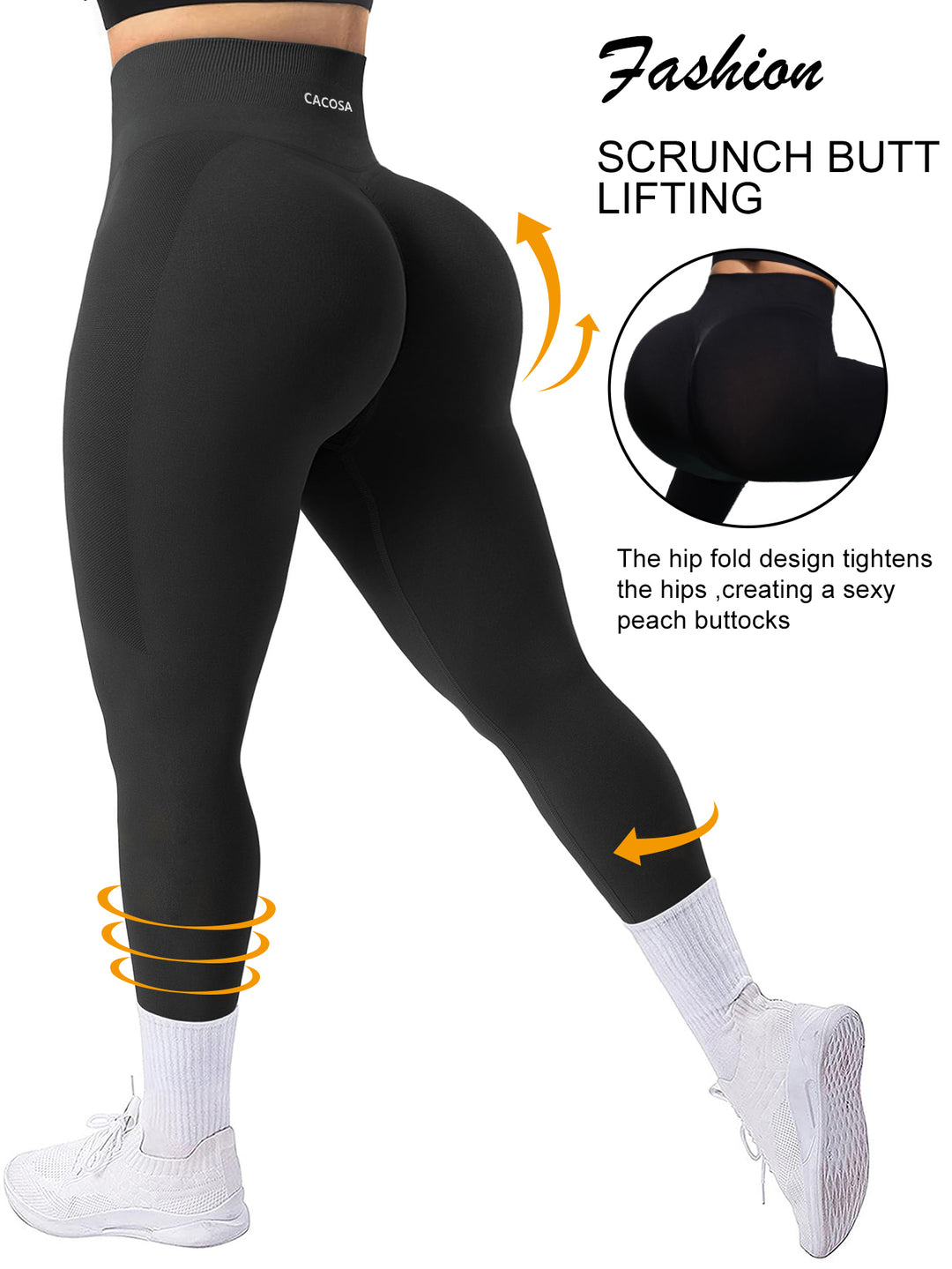 Colanti SHEIN, negru