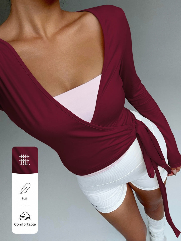 Tricou SHEIN, vișiniu