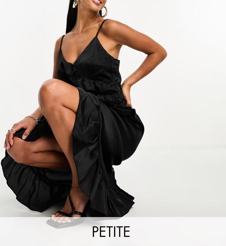 Rochie midi IN THE STYLE, negru