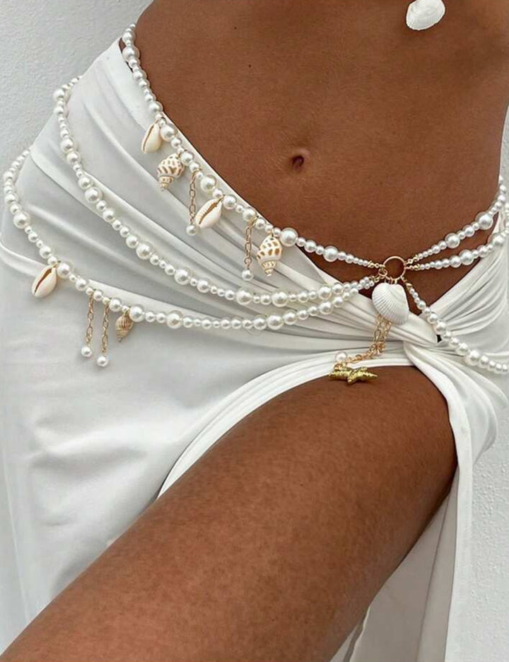 Shein Waist Accessory, White