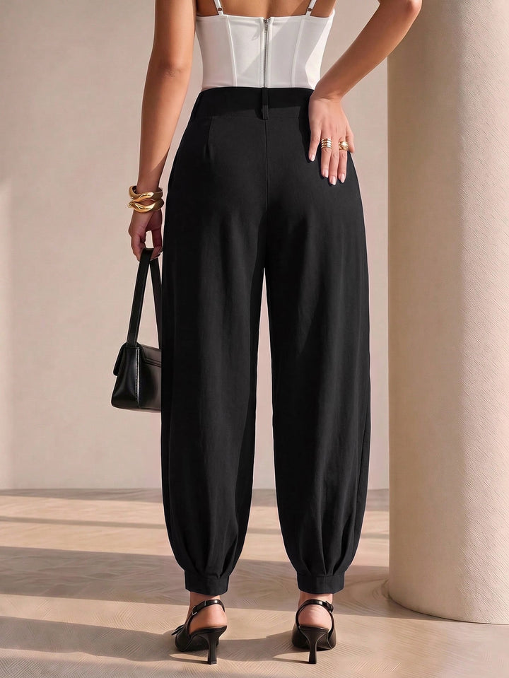 Pantalon SHEIN, negru