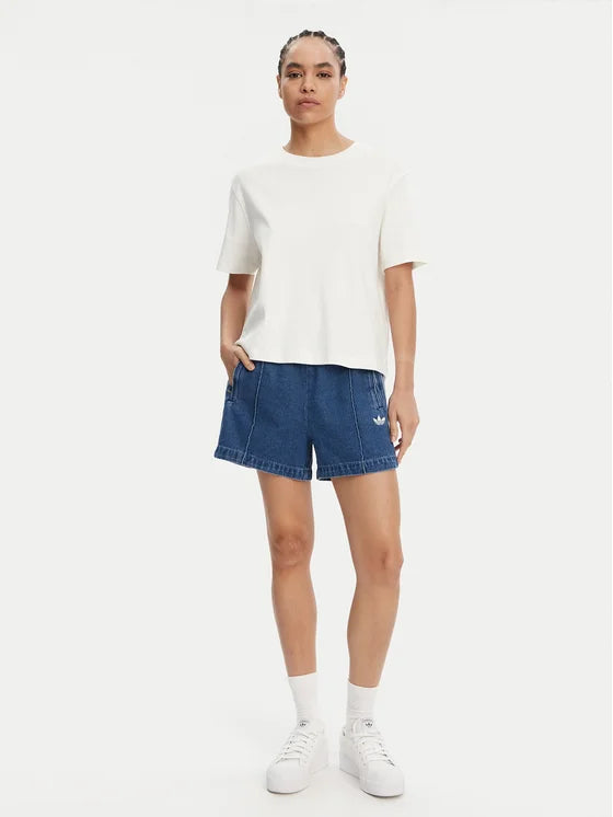 Pantaloni scurți de blugi ADIDAS, albastru