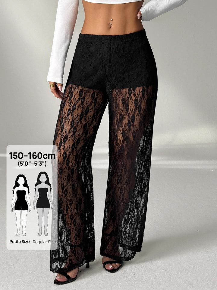 Pantaloni SHEIN, negru