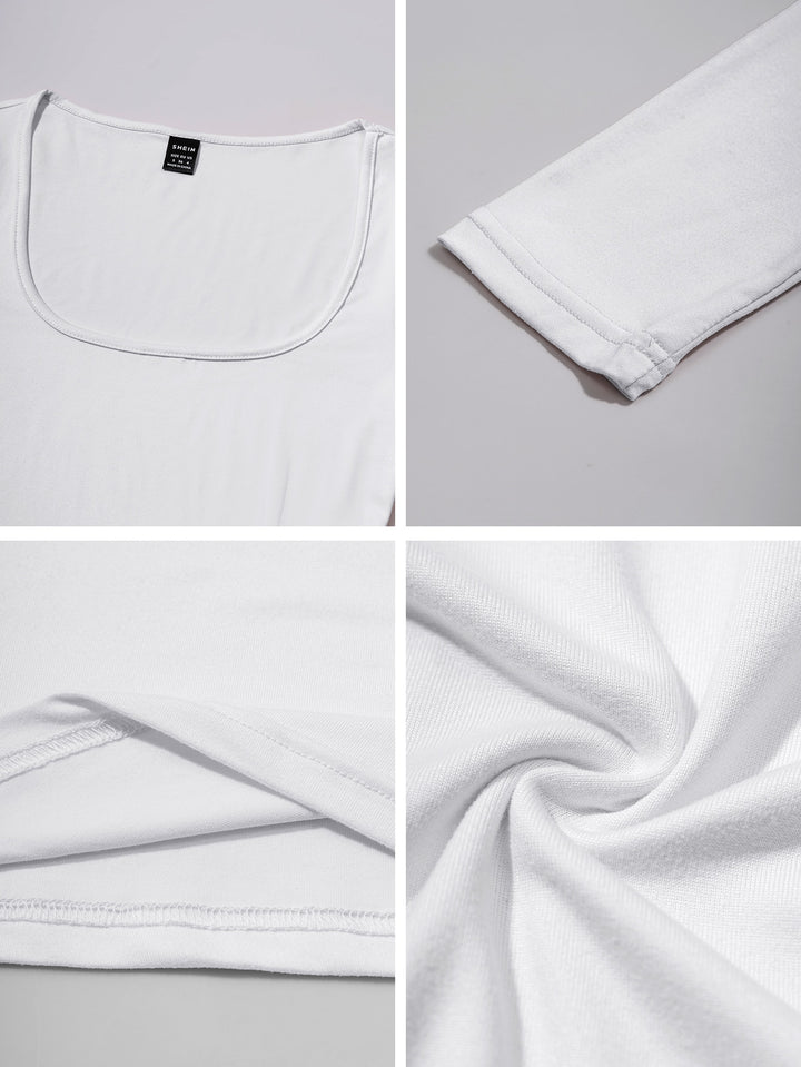 Tricou SHEIN, alb