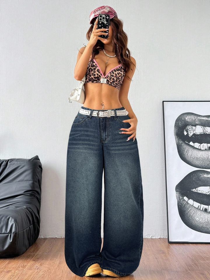 Jeans SHEIN, albastru