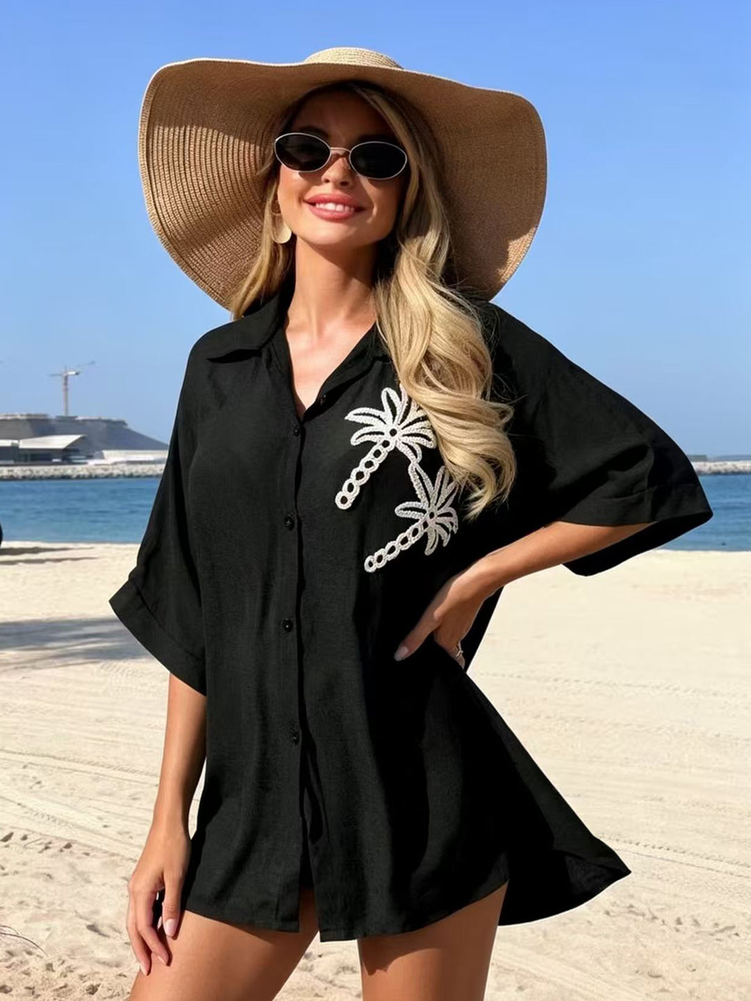 Kimono SHEIN, negru