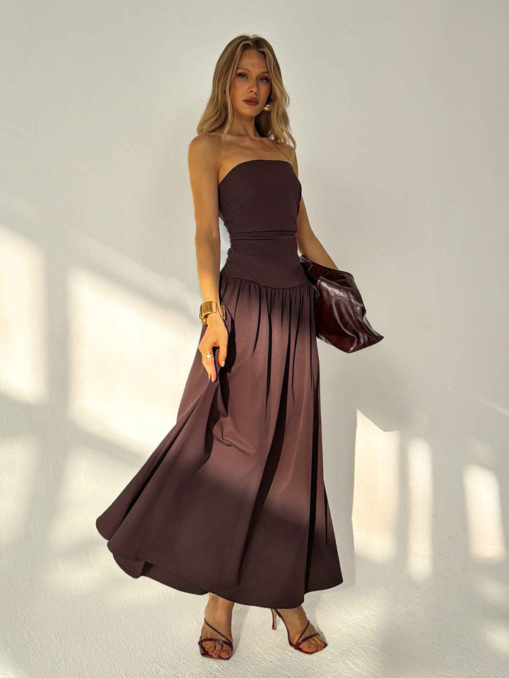 Rochie midi SHEIN, vișiniu