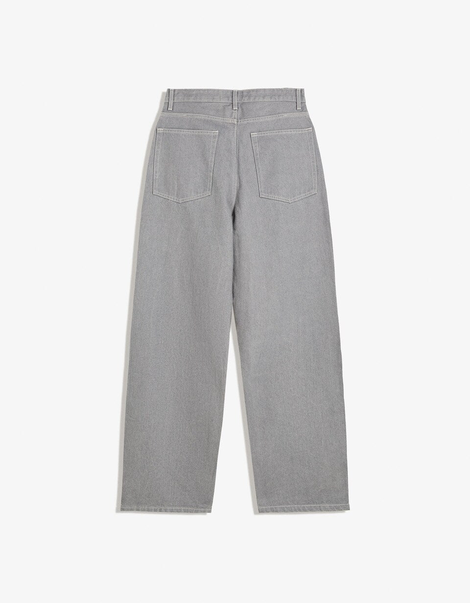 Jeans BERSHKA, gri