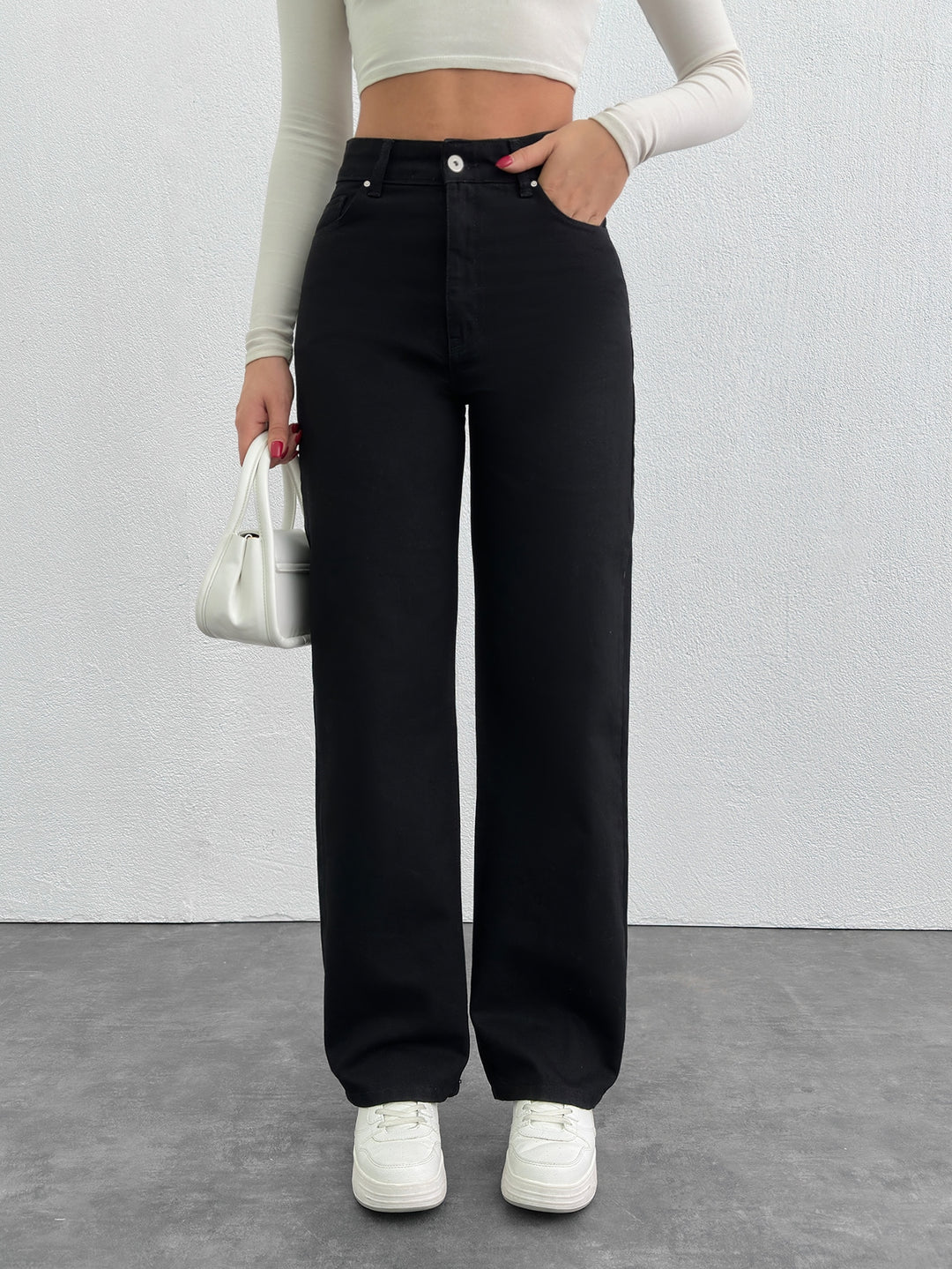 Jeans SHEIN, negru