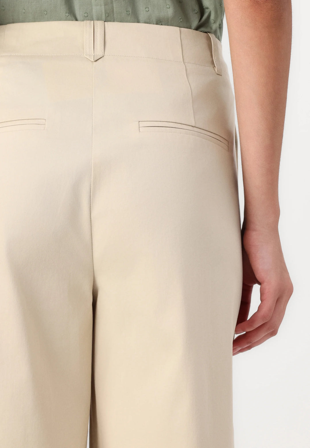 Pantaloni ONLY, crem