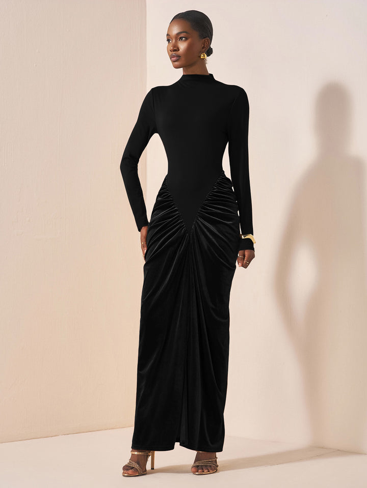 Rochie maxi SHEIN, negru