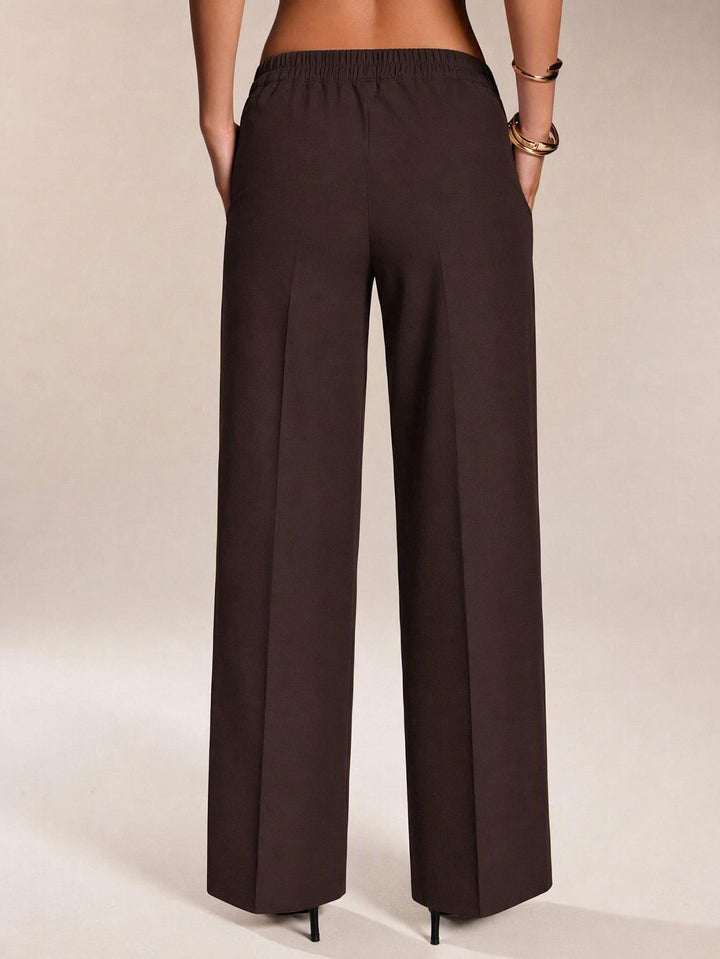 Pantalon SHEIN, maro