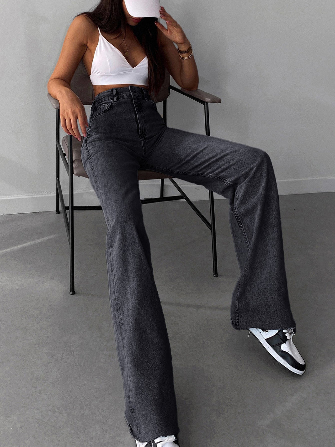 Jeans SHEIN, gri