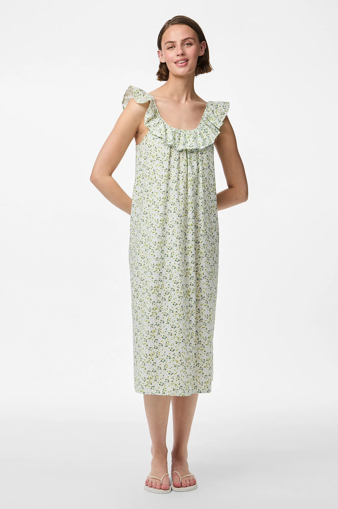 Rochie PIECES, mix culori