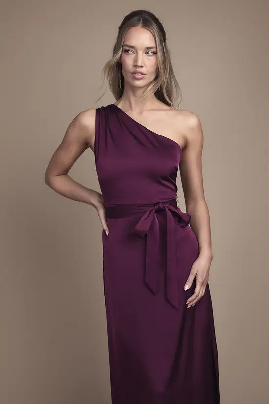 Rochie maxi OASIS, vișiniu