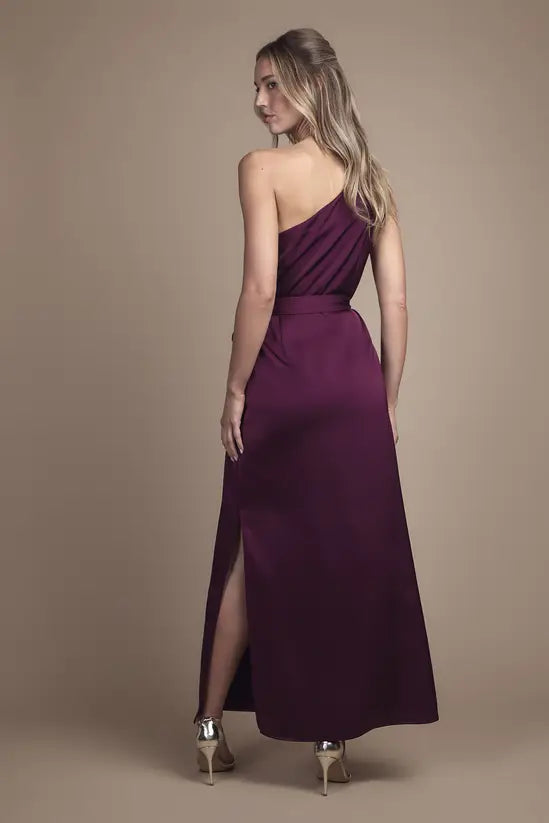 Rochie maxi OASIS, vișiniu