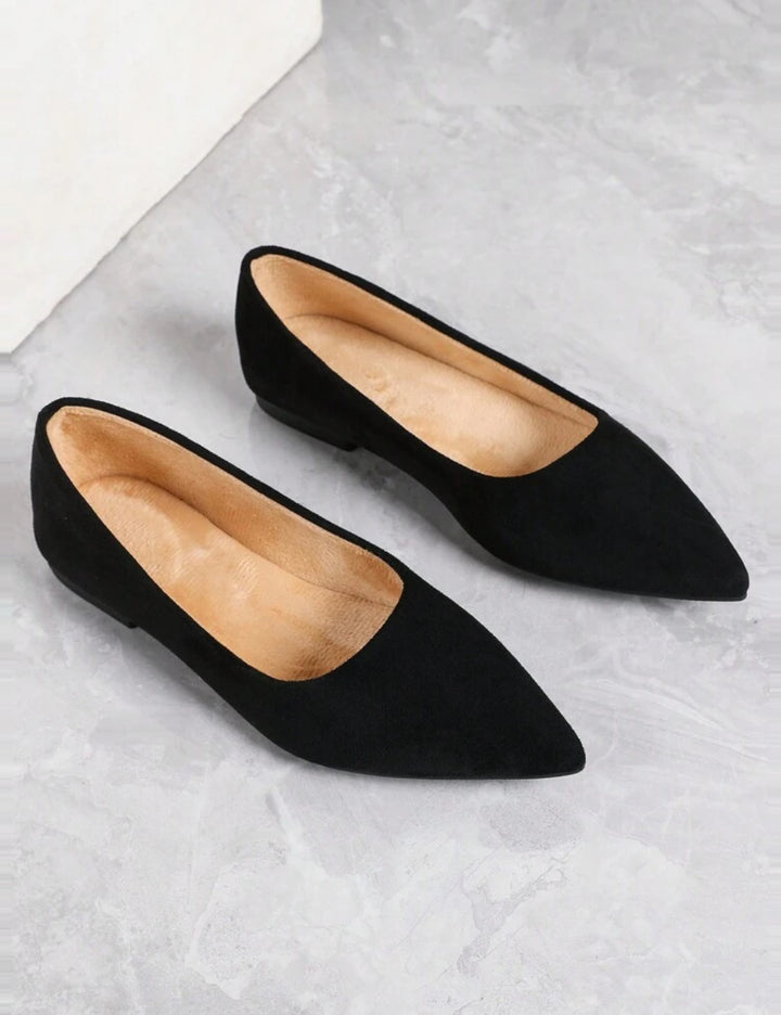 Shein balerina cipő, fekete