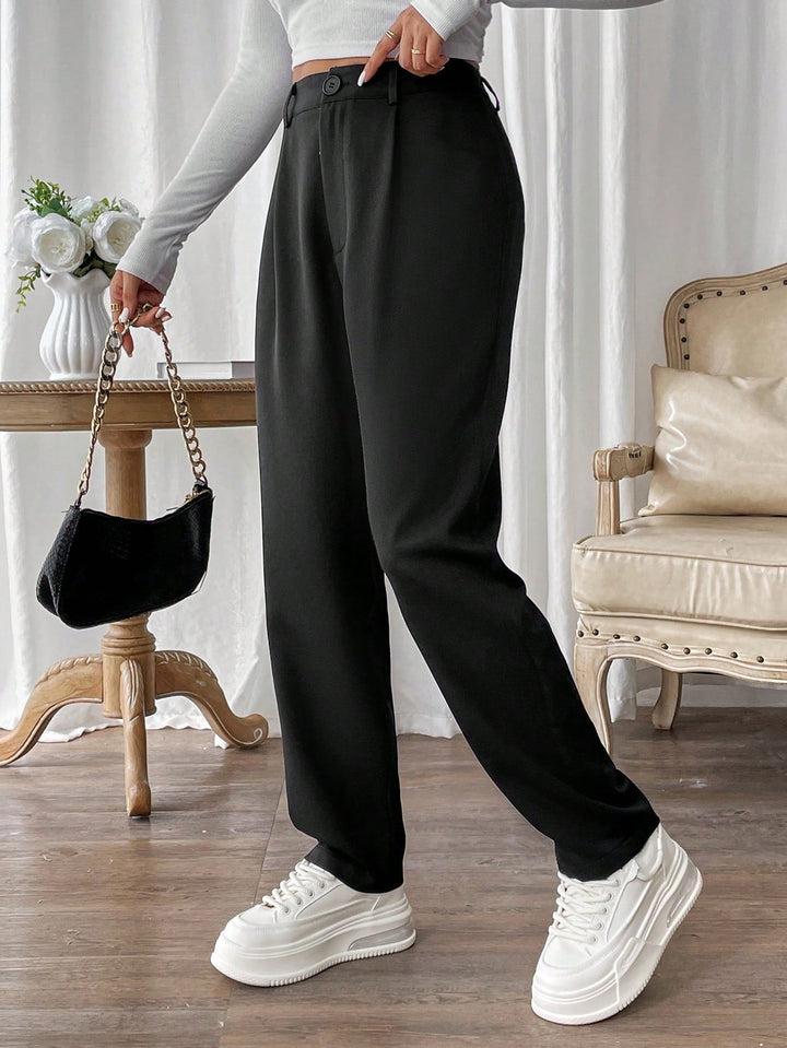 Pantaloni SHEIN, negru