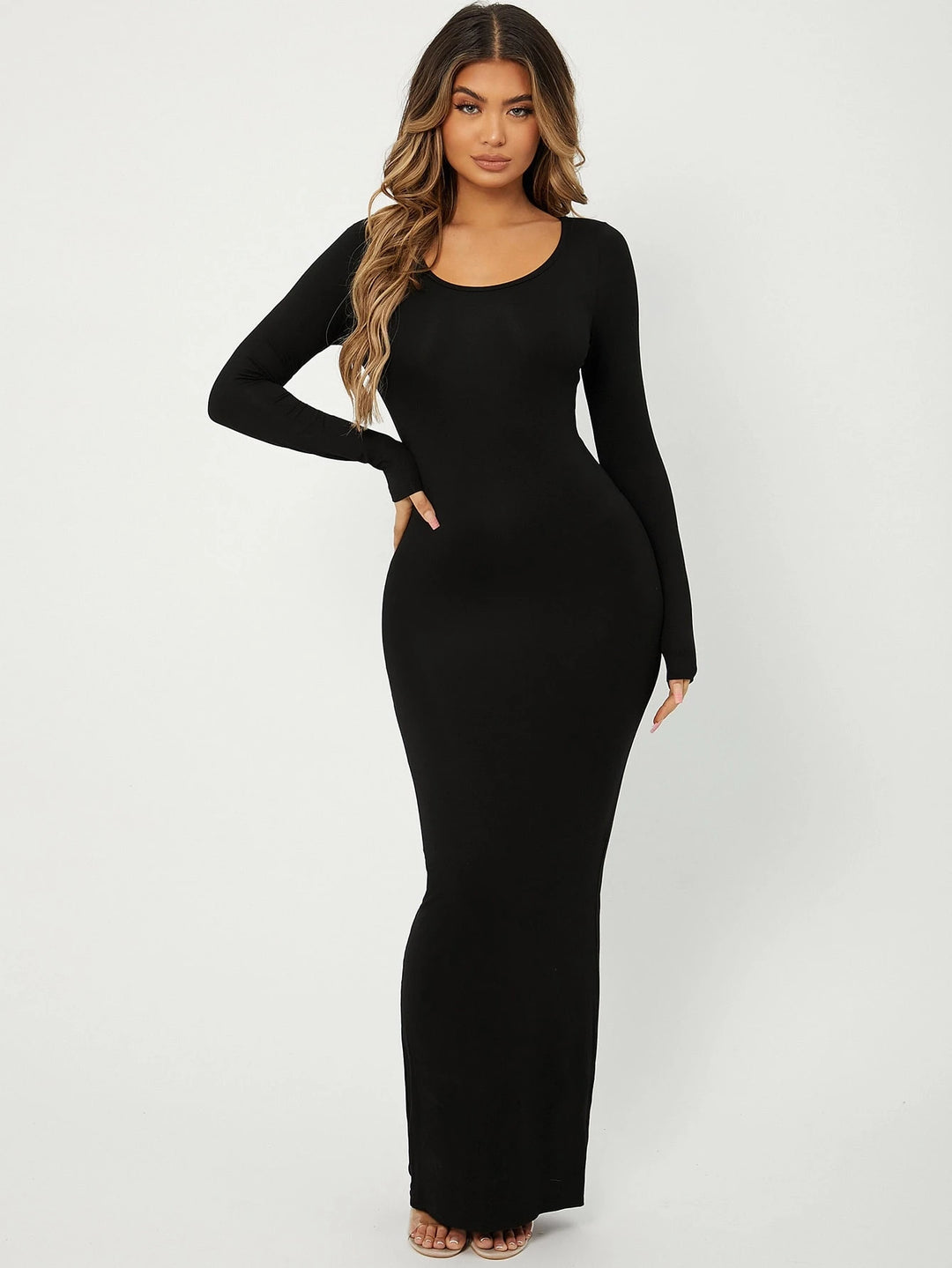 Rochie maxi SHEIN, negru