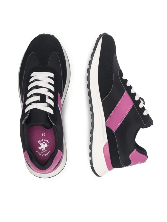 Pantofi sport Beverly Hills Polo Club, negru