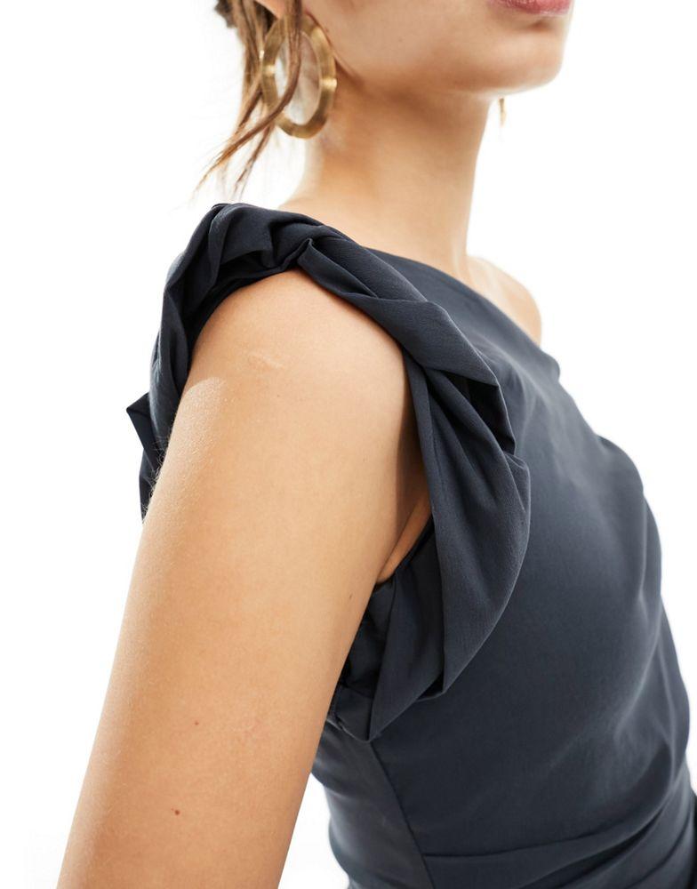 Rochie maxi Asos, gri