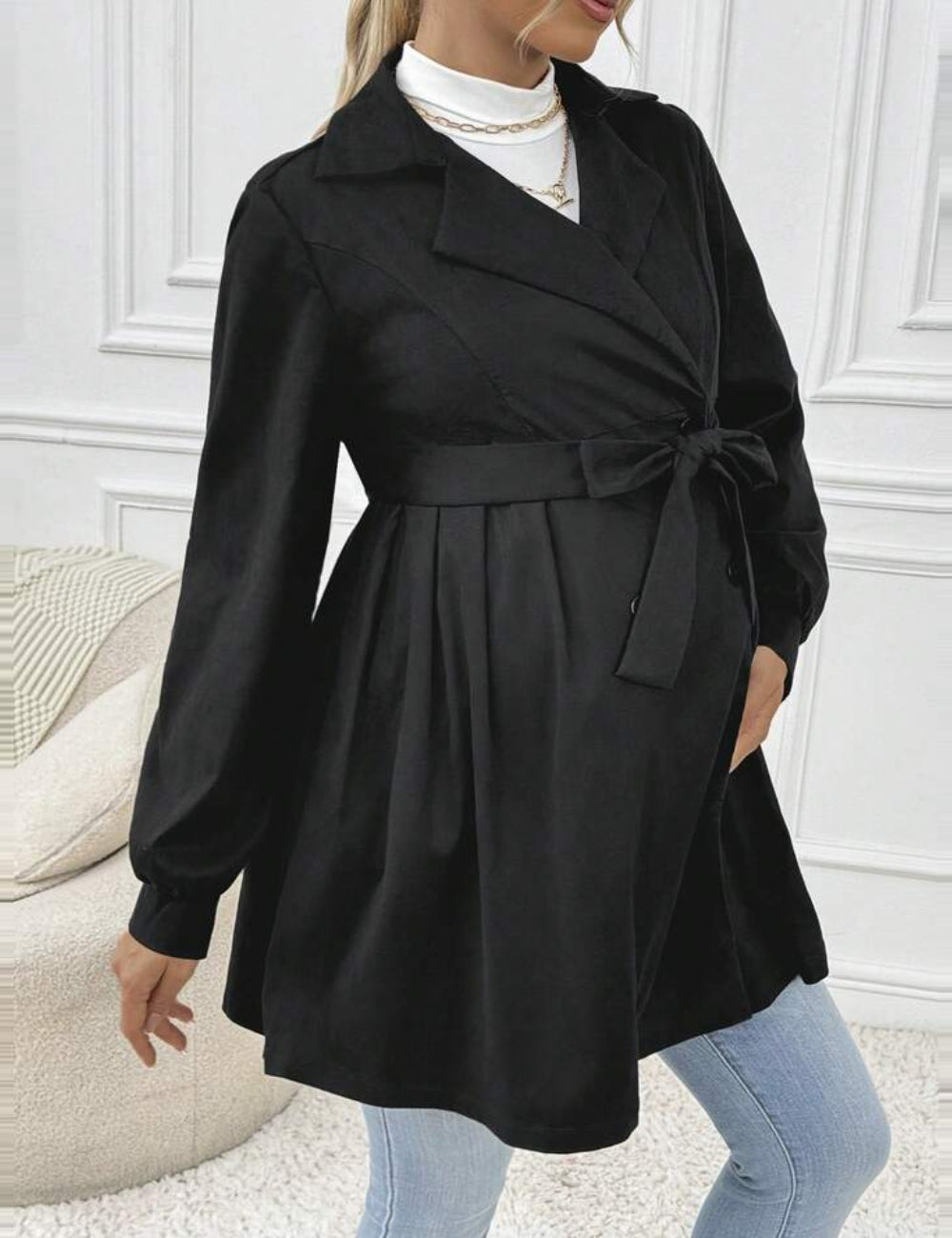 Blazer Shein, negru