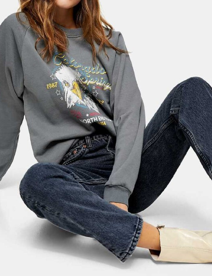 Jeans TOPSHOP, albastru