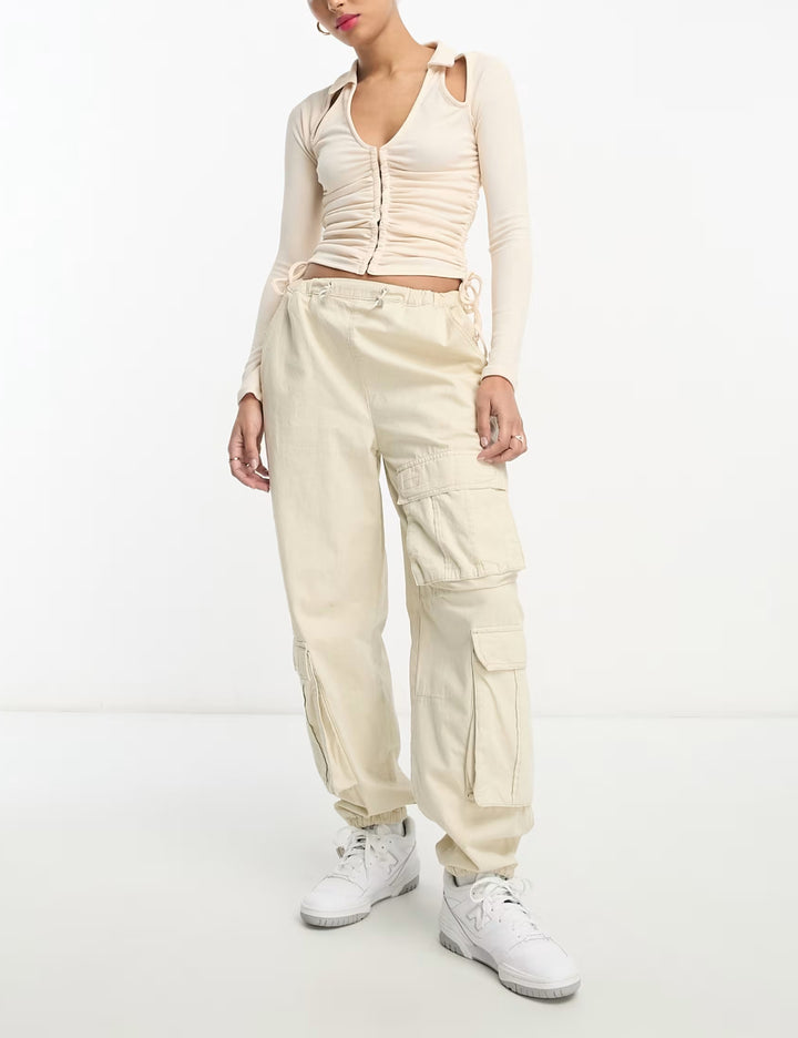 Bluza ASOS, crem
