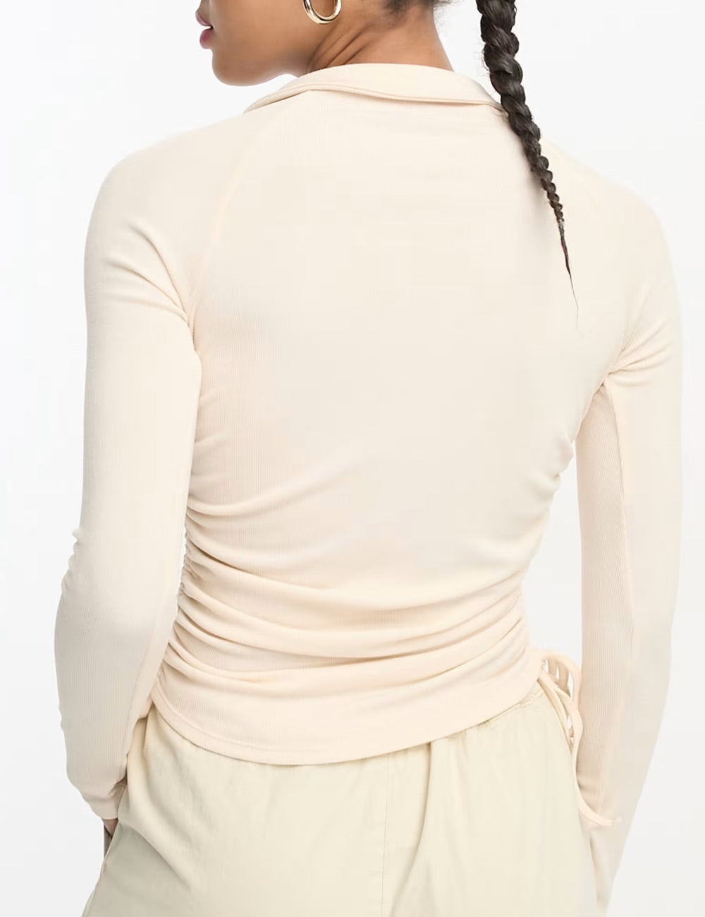 Bluza ASOS, crem