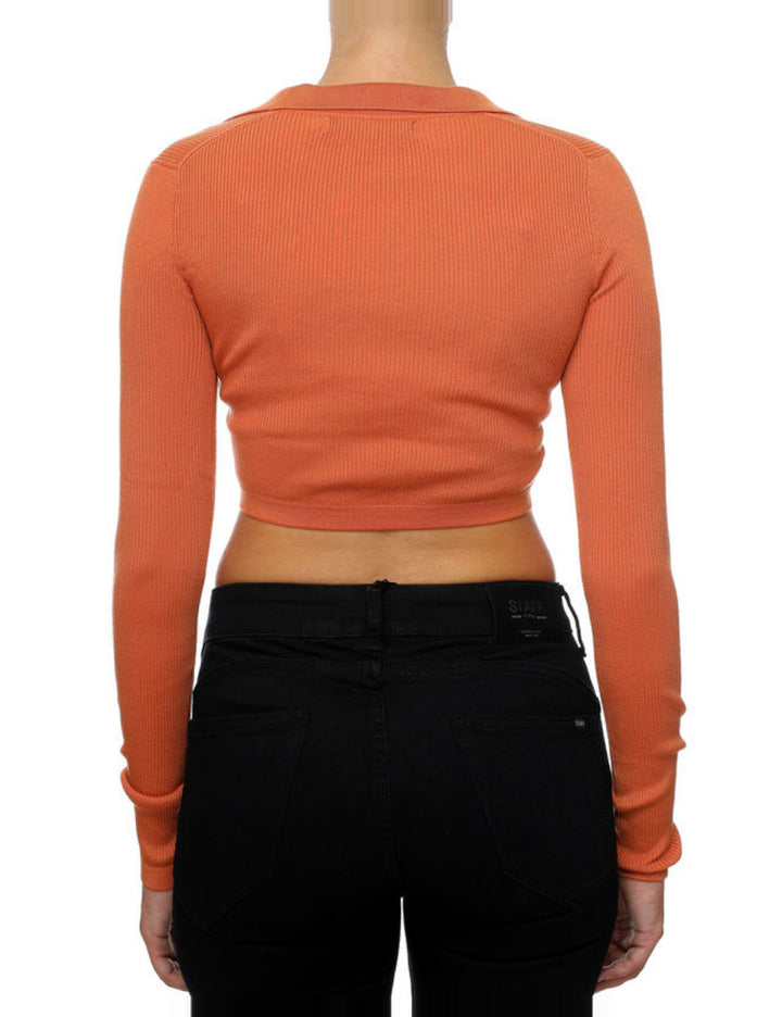 Bluză Calvin Klein, portocaliu