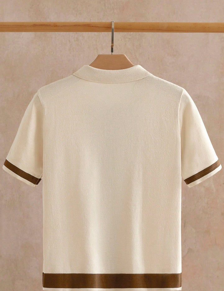 Bluză cu nasturi Shein, crem