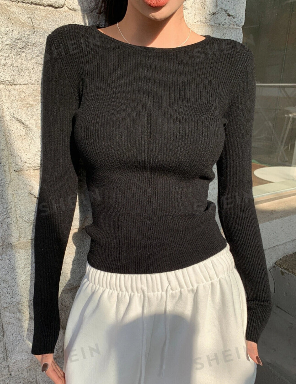 Bluză Shein, negru