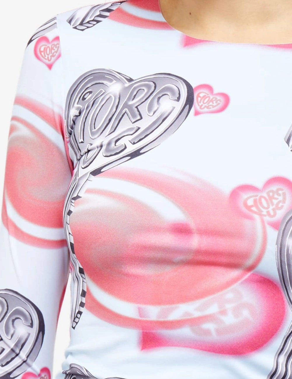 Bluza Fiorucci, mix culori