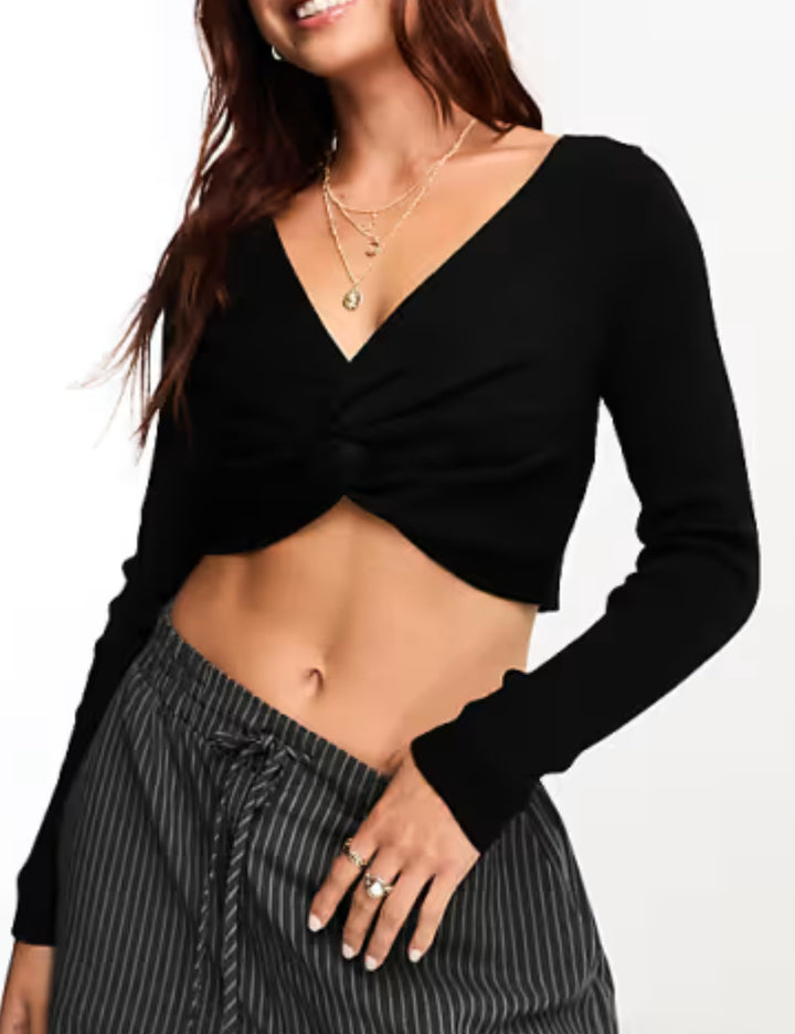 Bluza Miss Selfridge, negru